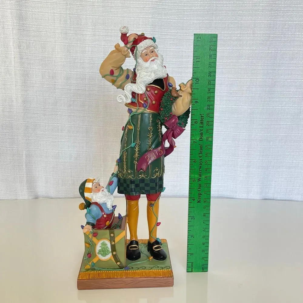 Lenox Santa’s Merry Mix Up Christmas 2015 Santa Claus Figurine LIMITED EDITION